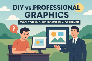DIY vs. Professional Graphics: Why You Should Invest in a Designer