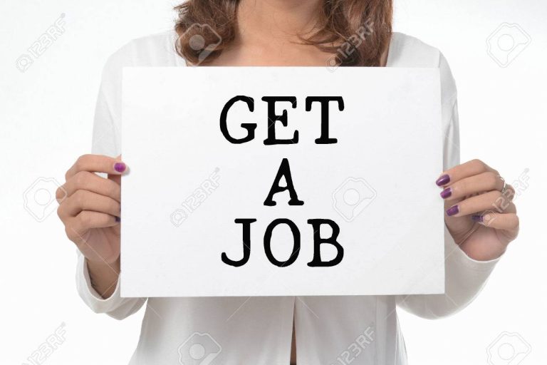 get a job
