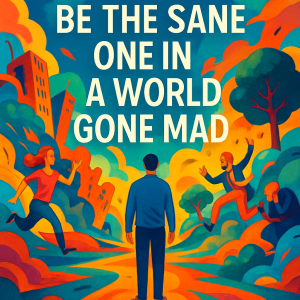 Be the Sane One in a World Gone Mad Be the Sane One in a World Gone Mad