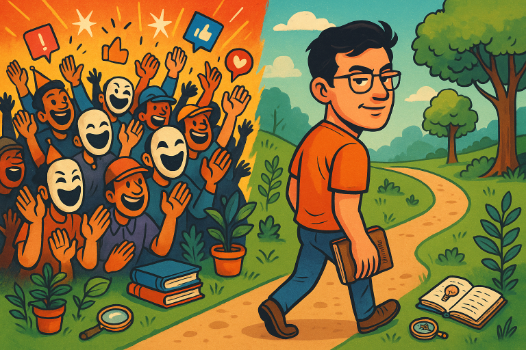 I Hope You Are Not Trying to Impress People at the Expense of Your Future