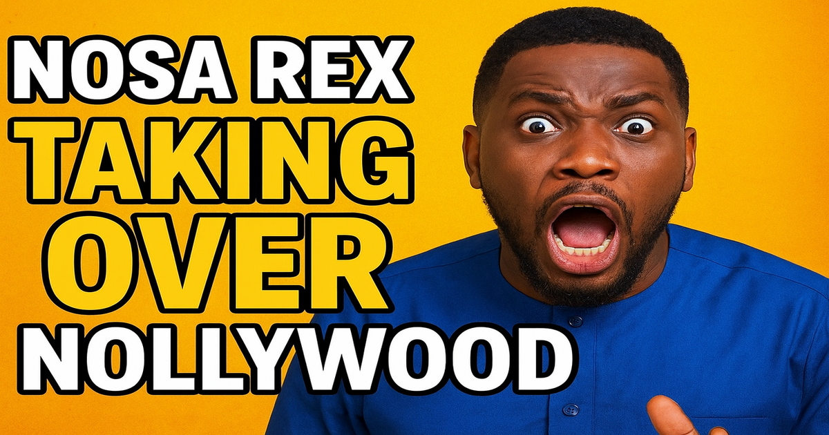 Nosa Rex is taking Over Nollywood post thumbnail image