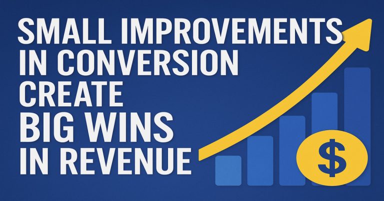Small Improvements in Conversion Create Big Wins in Revenue