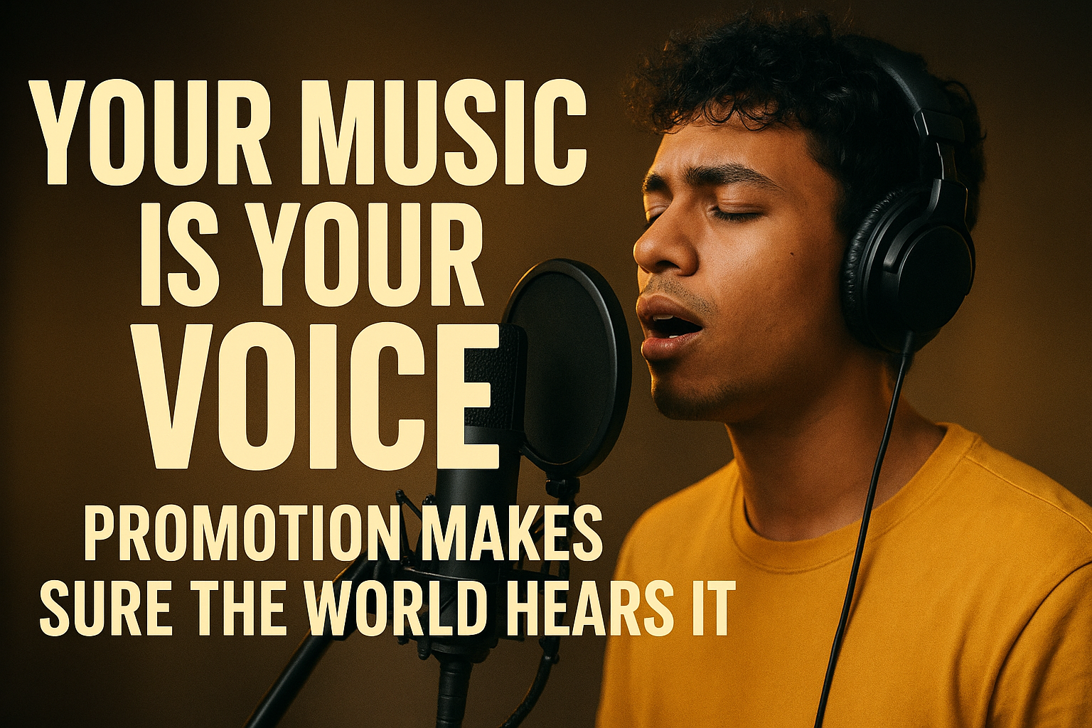 Your Music Is Your Voice, Promotion Makes Sure the World Hears It