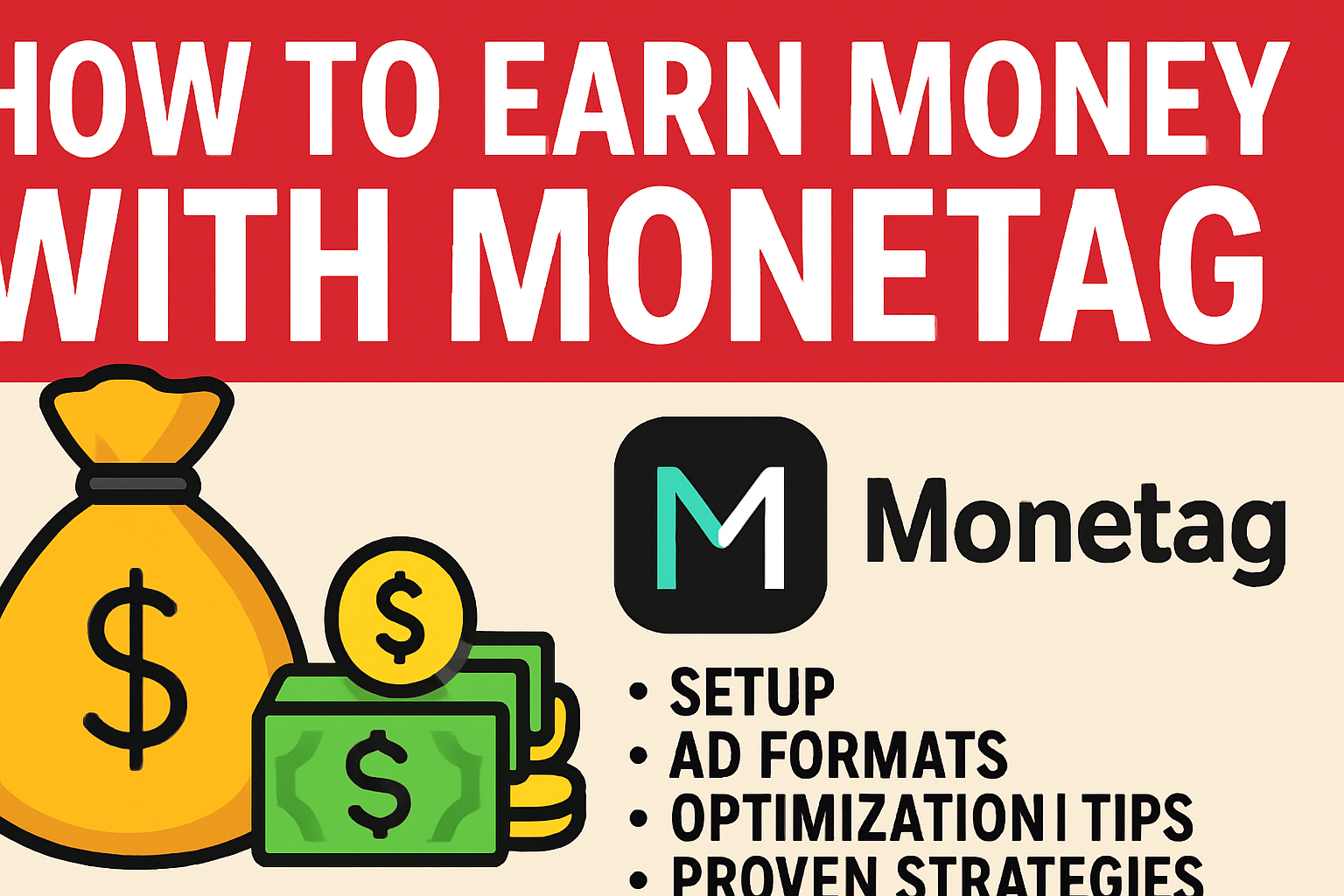 How to Earn Money With Monetag