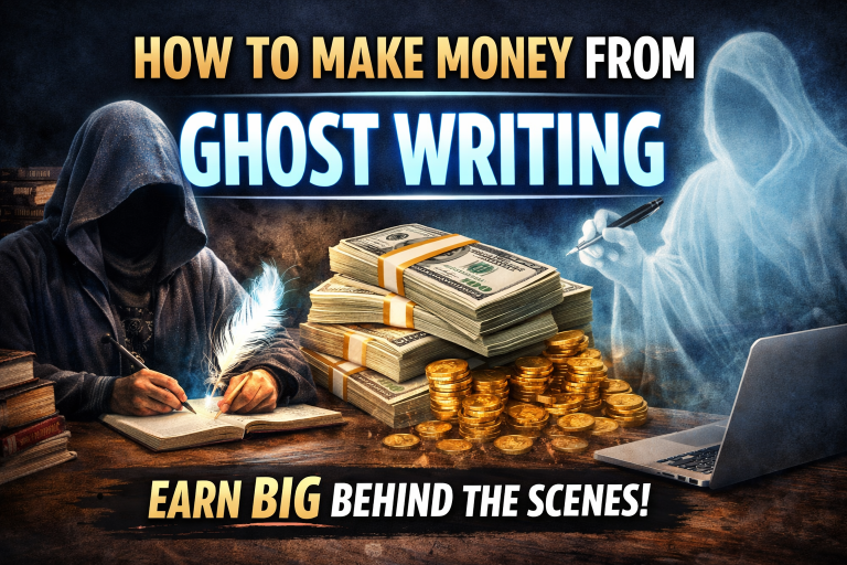 Ghost Writing - How to Make Money from this Anonymous System
