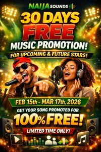 30 DAYS FREE MUSIC PROMOTION
